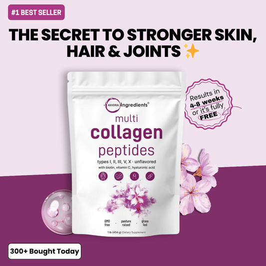 Transform Your Skin, Hair & Joints Naturally!