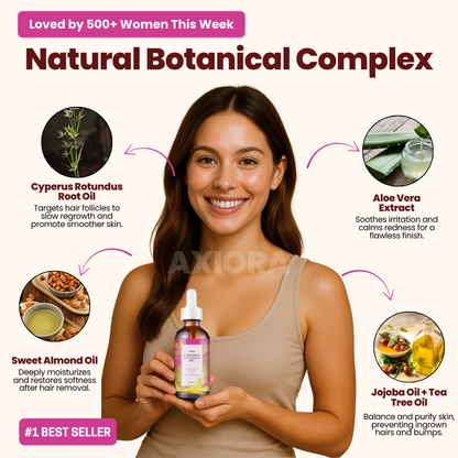 Reveal Silky-Smooth, Hair-Free Skin - Naturally!