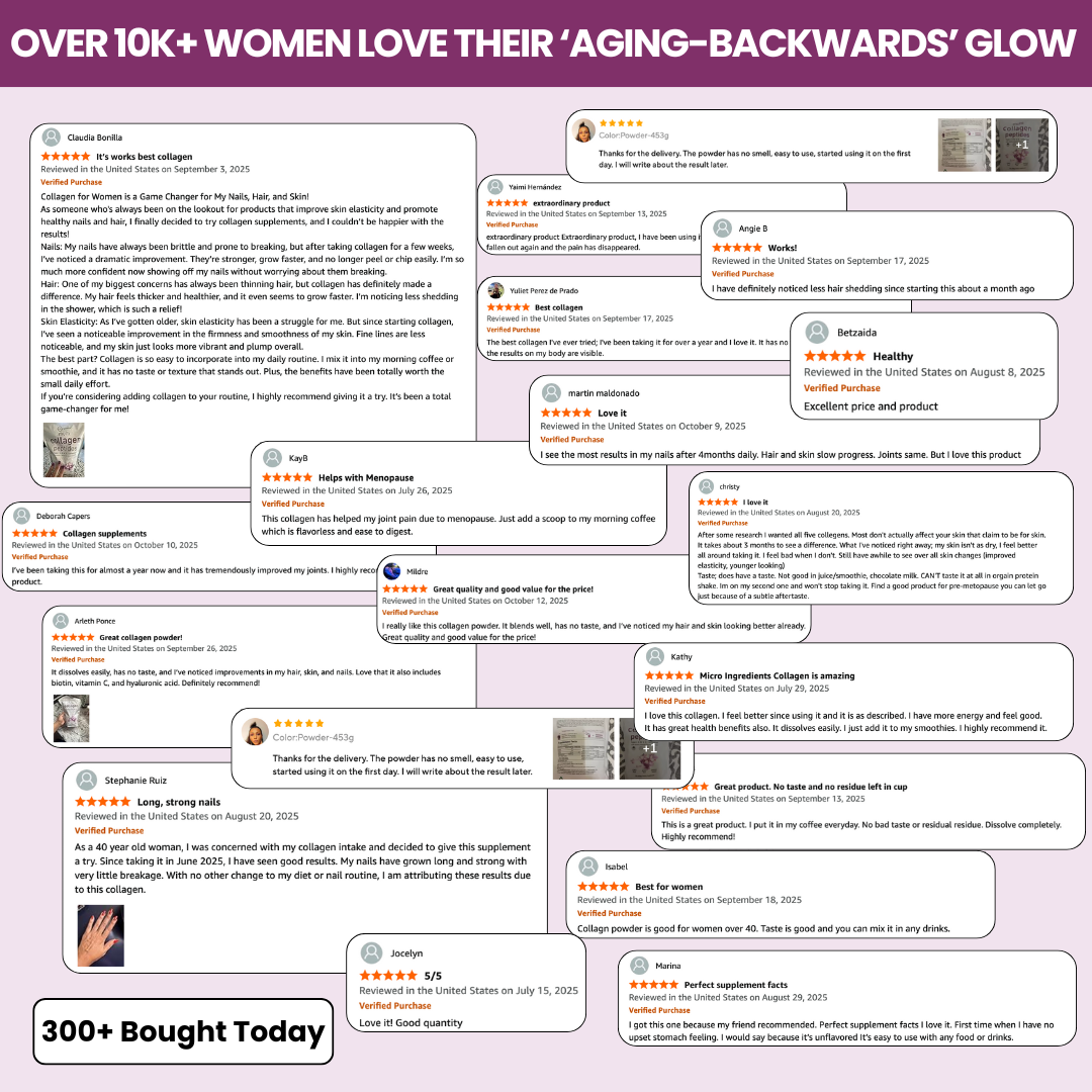 Transform Your Skin, Hair & Joints Naturally!