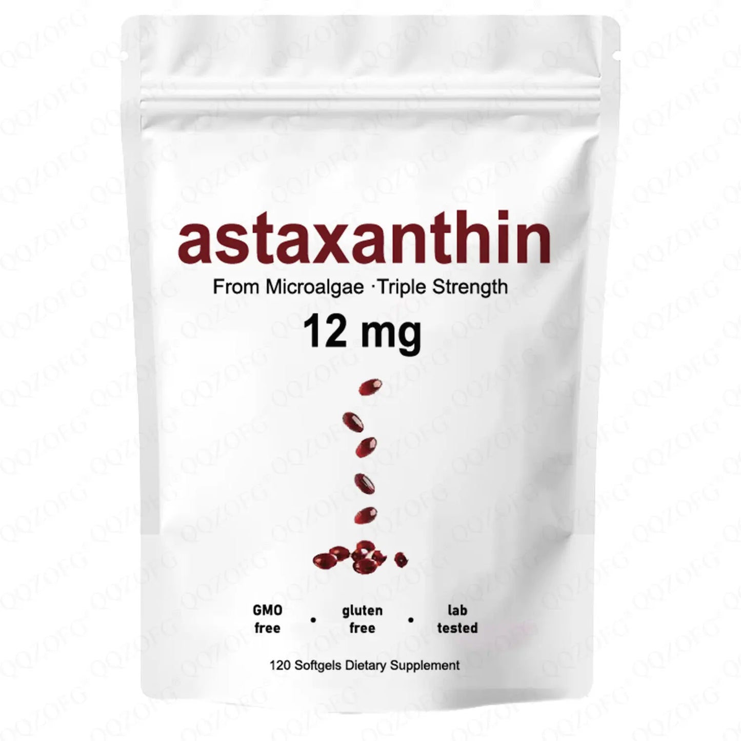 120pcs/bag ASTAXANTHIN Face Skin Care Brighten Body Whitening Oil